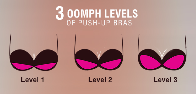 3 Oomph Levels of Push-Up Bras