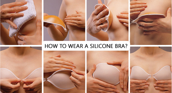 How to Wear a Silicone Bra?