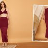 how to wear shapewear under lehenga
