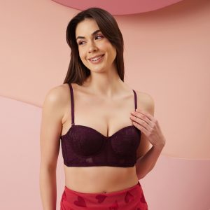 Balconette bra