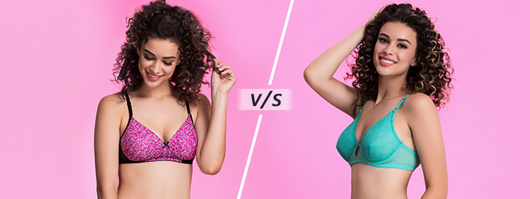 Non-Wired Vs Underwired Bra: Which is Better for You? - Clovia Blog