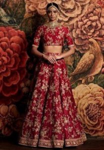 Heavily Embellished Bridal Dress