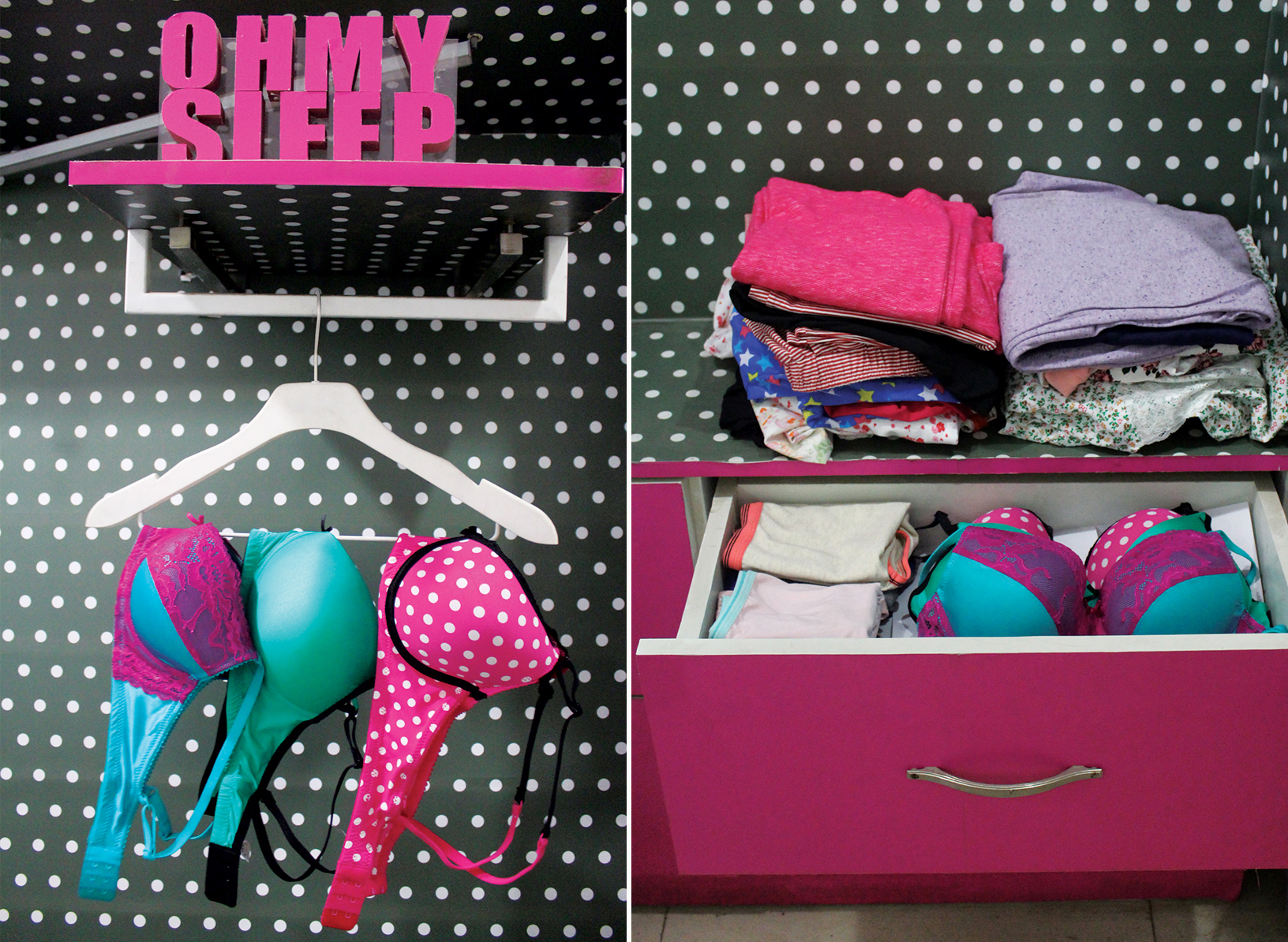How to store the bras