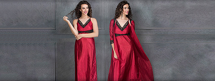 bridal nightwear gown