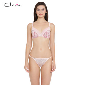 padded bra and bikini set