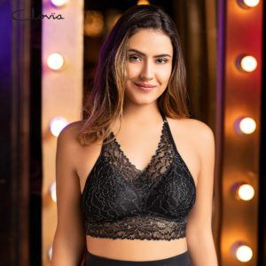 eam your bralette with an embellished lehenga and heavy dupatta