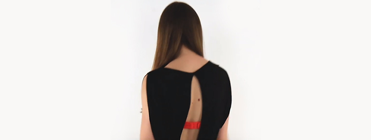 Video: Easy DIY Trick for Backless Dresses - Clovia Blog