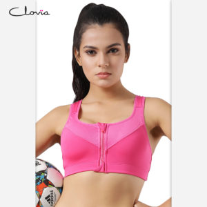 Sports Bra With Front Zipper