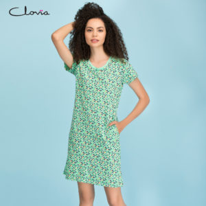 Printed Short Night Dress