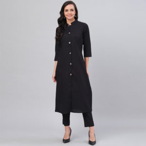 Black Kurta & Pants