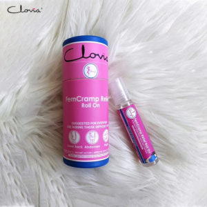 Period pain relief roll-on