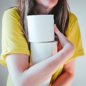 Wiping from back to the front