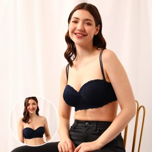 Lace Padded Underwired Multiway Bridal Bra