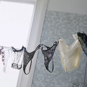 dry the undergarments