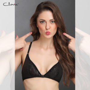 Plunge neck bra for your deep-necked sangeet gown