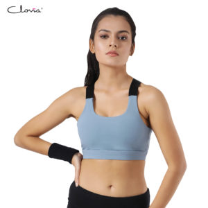Medium Impact Sports Bra with Racerback