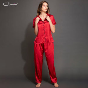 We’ve got you covered ( literally) with this shirt and pyjama set