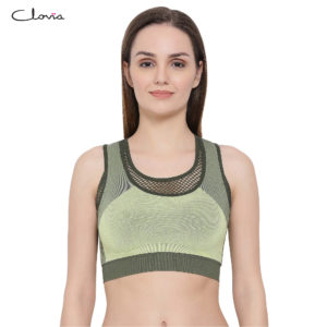 Padded Activewear Gym/Sports Racerback Bra