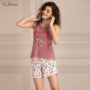 Top and shorts set