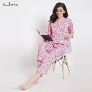 Pretty pink pyjama