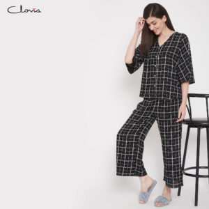 Classic checkered pyjama