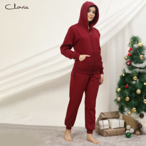 Zipper Hoodie & Joggers Set