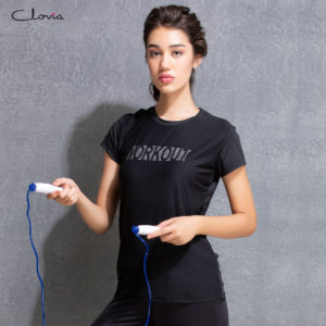 Comfort fit active text print t-shirt