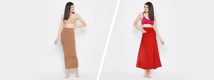 Saree Shapewear Vs. Traditional Petticoat - Know The Difference