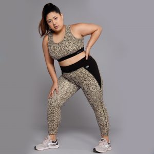 animal print activewear