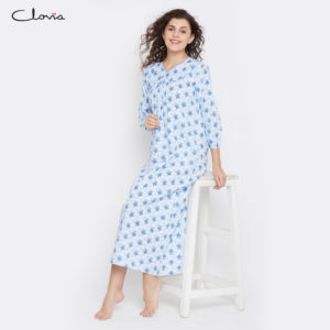 Long Nighty- ¾ hands