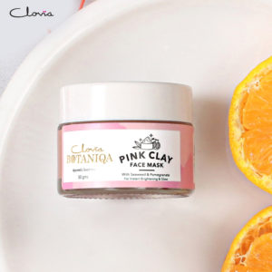 Apply a clay mask once a week