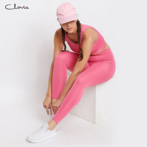 Ankle Length Tights in Pink