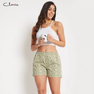 Owl Print Button Me Up Shirts & Shorts in Peach Pink - 100% Cotton