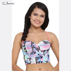 Padded Underwired Longline Multiway Bralette
