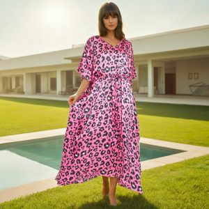 Animal Print Kaftan to Suffice Your Wild Side 