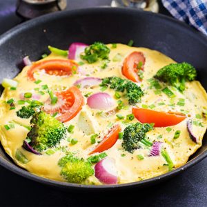 Veggie-omelet