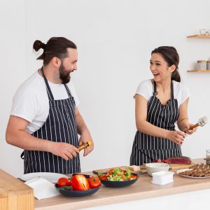 cooking meals with spouse