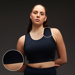 Medium Impact Padded Racerback Sports Bra