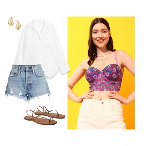 styling bralettes with shrug