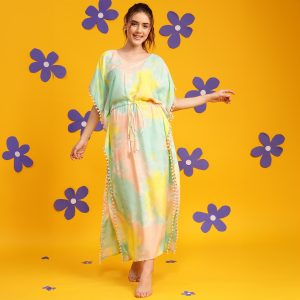 floral kaftan