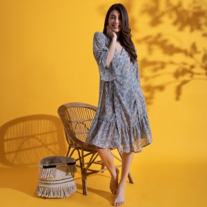 ruffles-and-frills nightdress