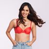 manushi chillar in clovia red bra