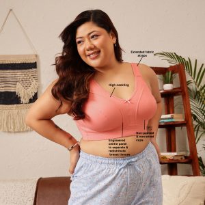 Non-Padded Non-Wired Full Cup Full Figure Bra