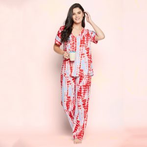 Tie-dye bridesmaid PJs