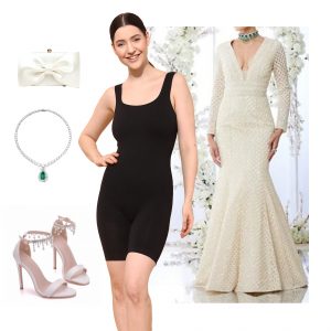 Bodysuit for Floor-Length Gowns