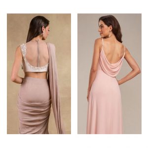 backless blouse