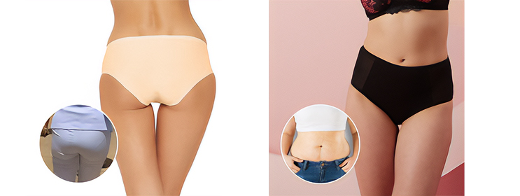 difference between thongs and hipsters