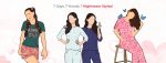 7 days 7 nightwear