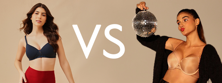 Padded vs Push up Bra