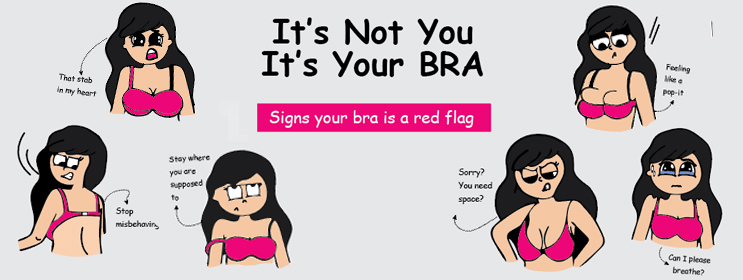 Sign wearing wrong bra feature image